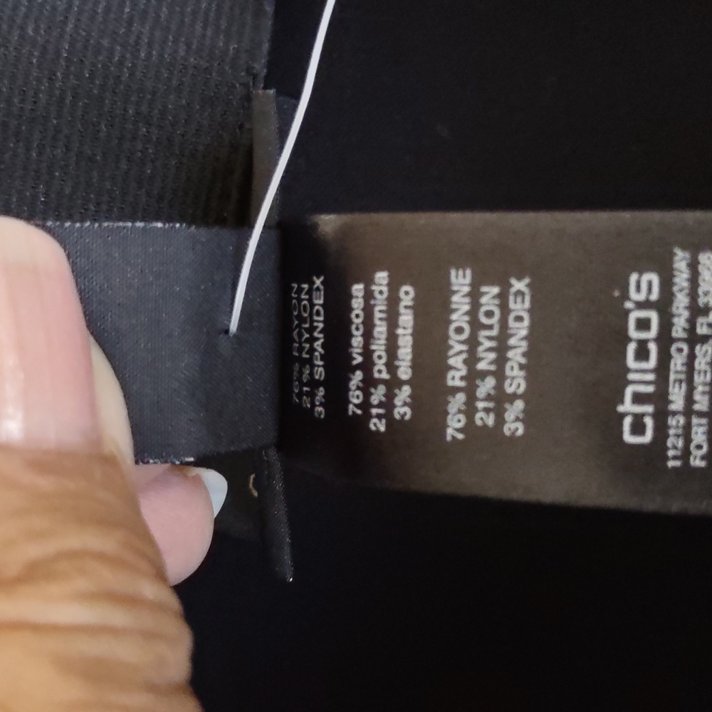 Brand new Chico's black dress pants - Picture 7 of 7